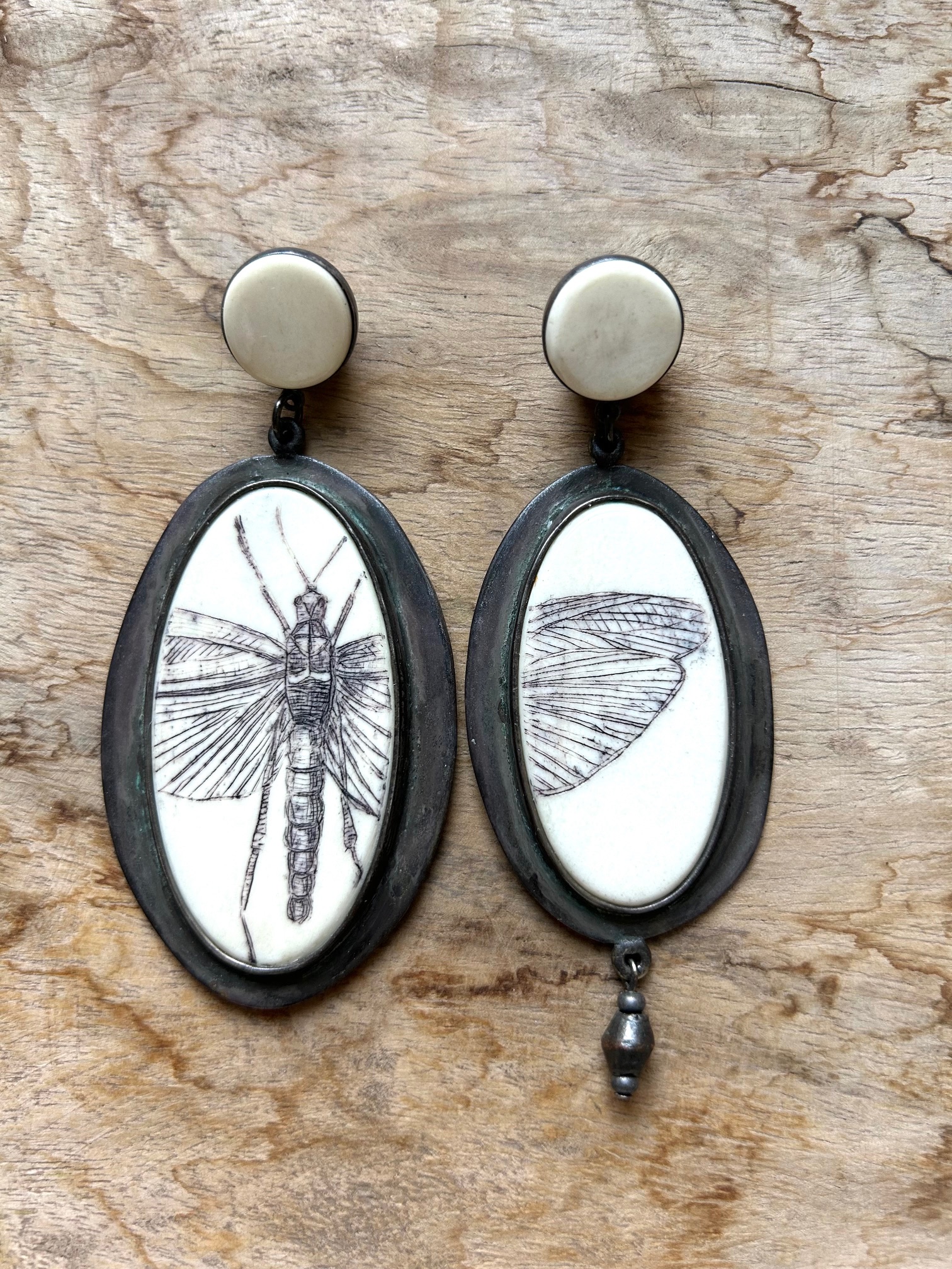 Grasshopper Earrings